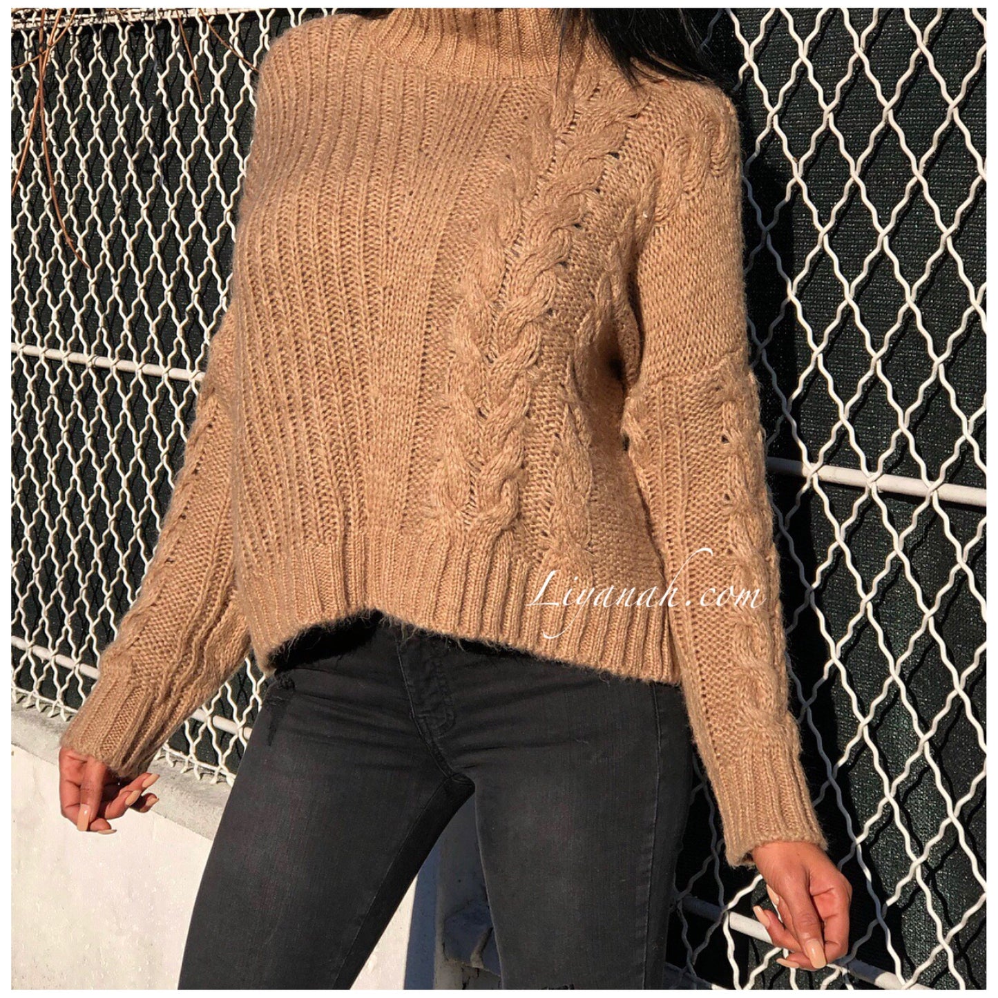 PULL Modèle SYLARYA TAUPE