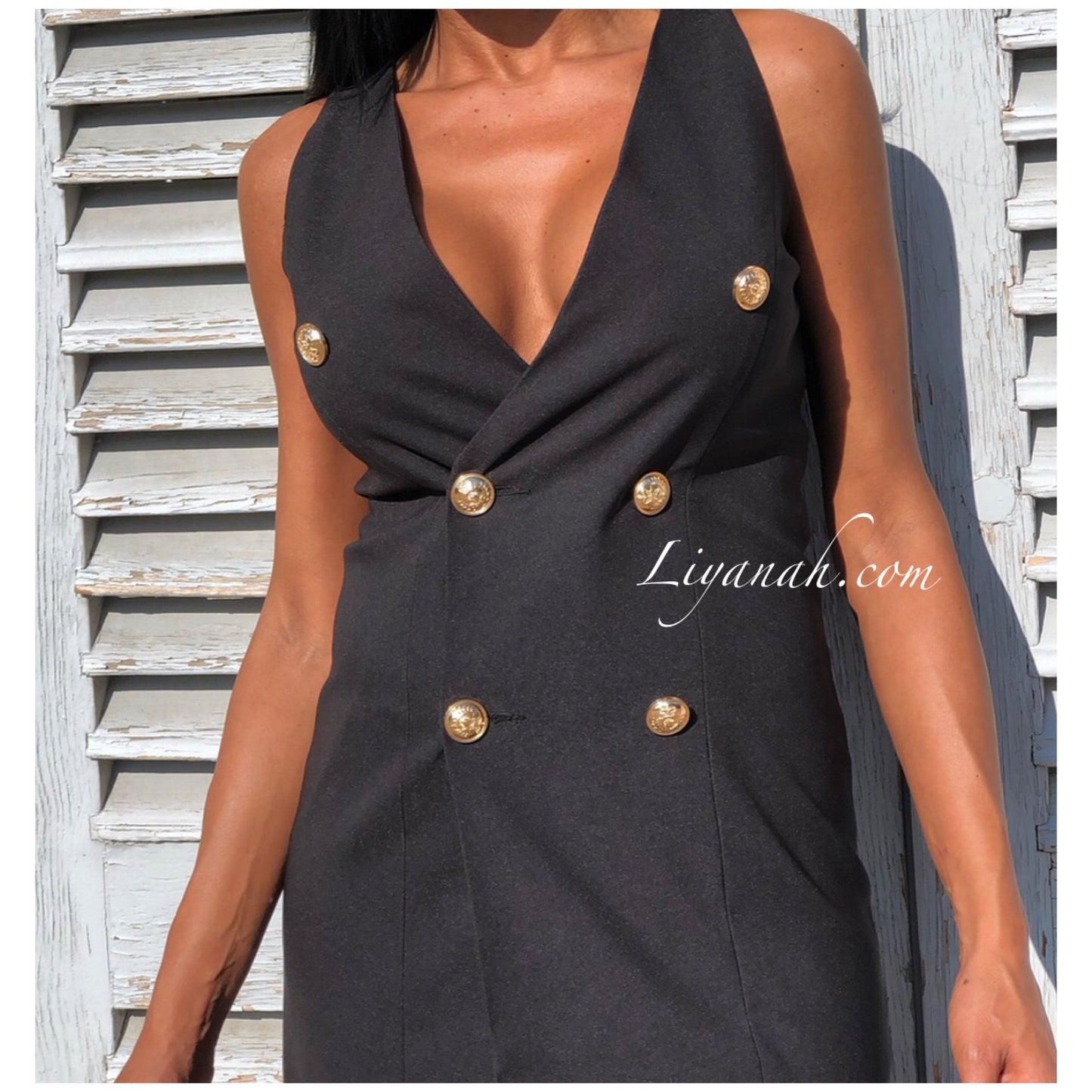 Robe Blazer Modèle VYLMA NOIR