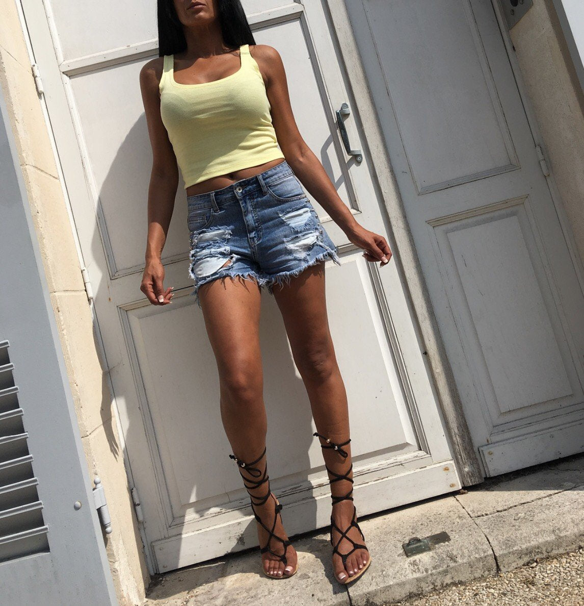 CROP TOP TAYI Jaune