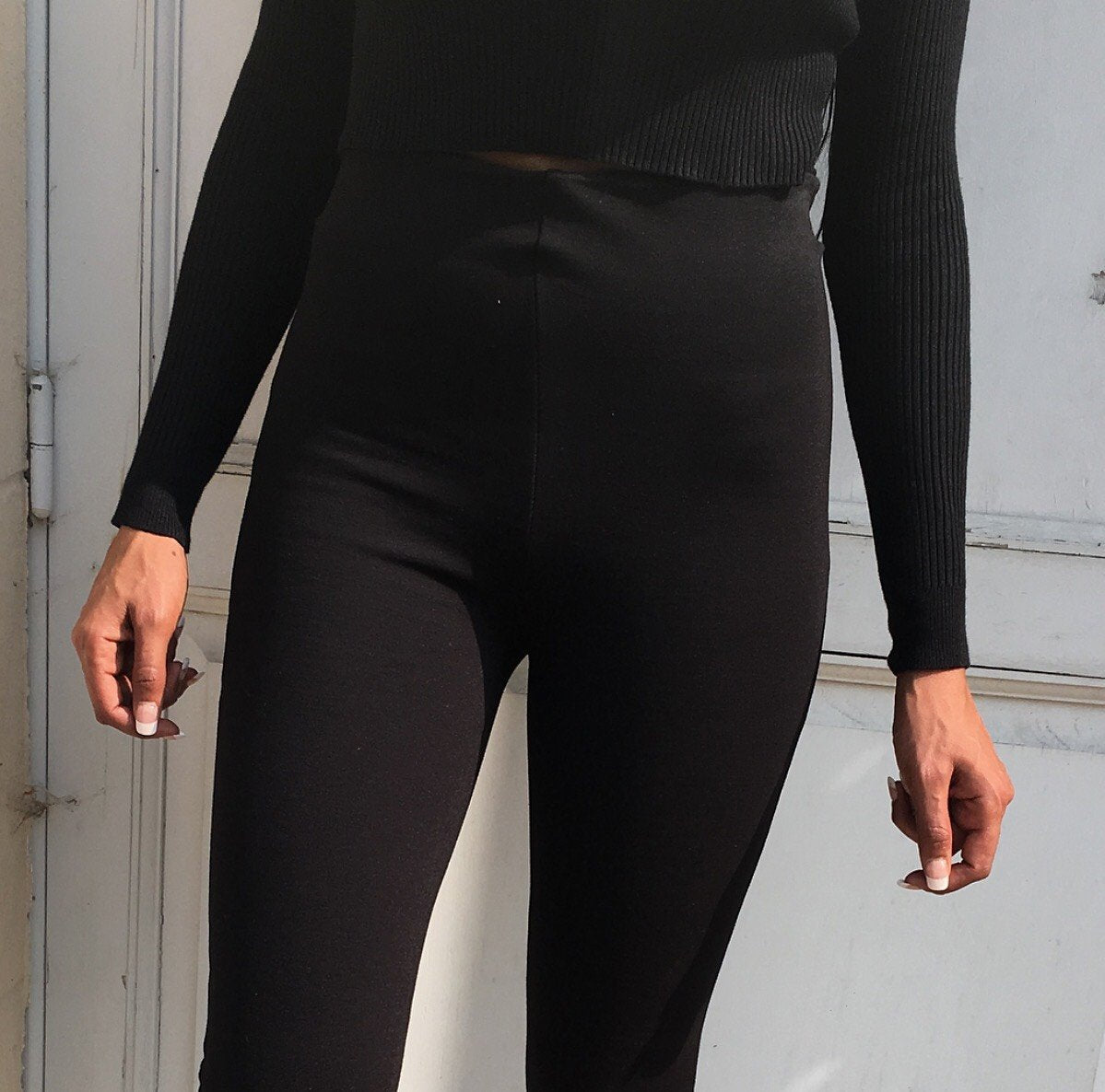 Legging AELYA NOIR TAILLE HAUTE