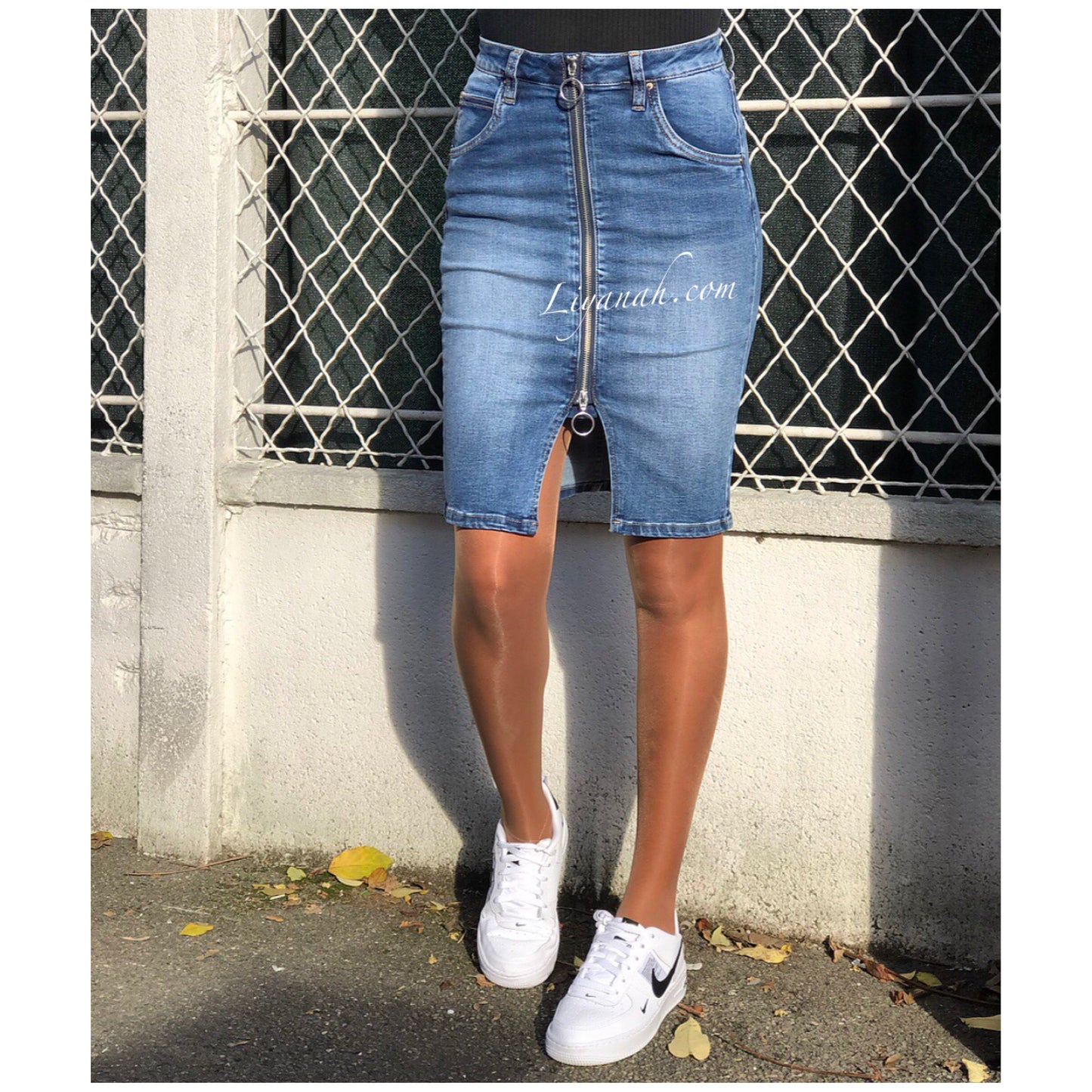 Jupe en Jean Modèle OKYA BLUE