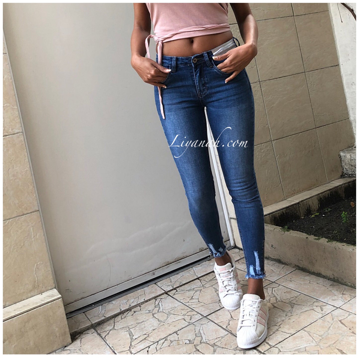 Jean Skinny Modèle JANIG BLUE