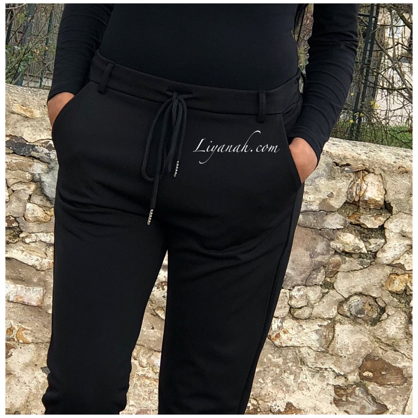 PANTALON Modèle ZYANA NOIR