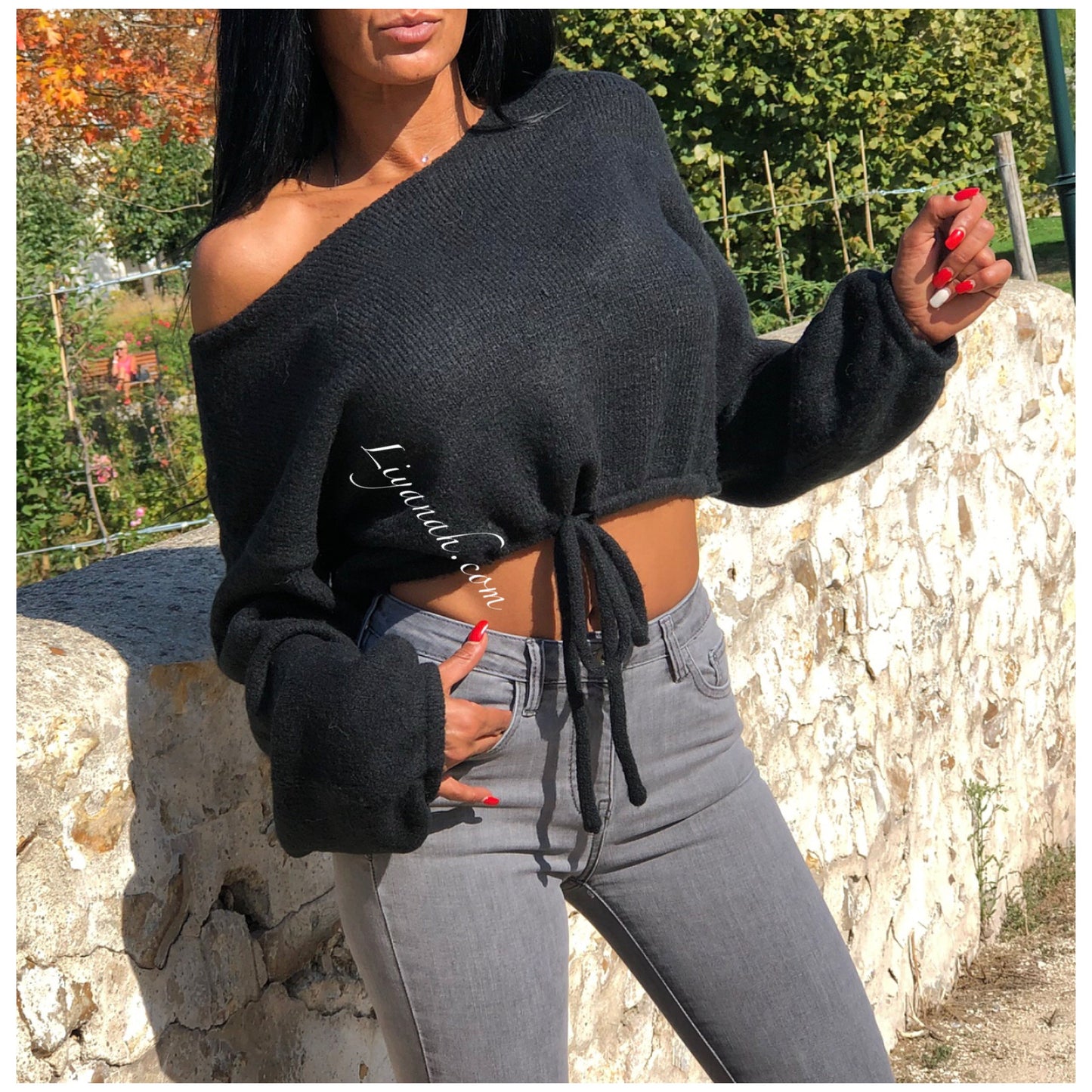 PULL Modèle FARYLA NOIR