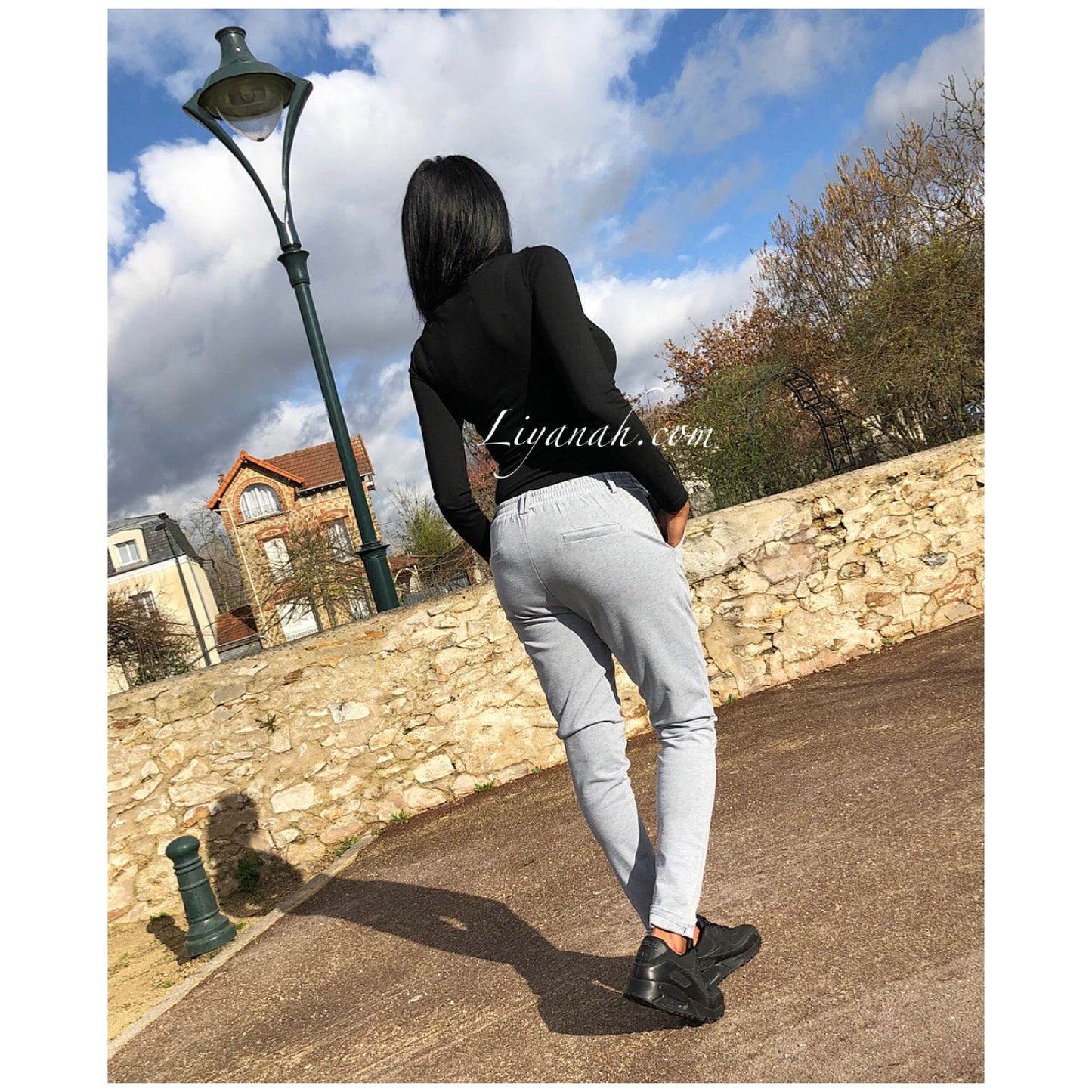 PANTALON Modèle ZYA GRIS