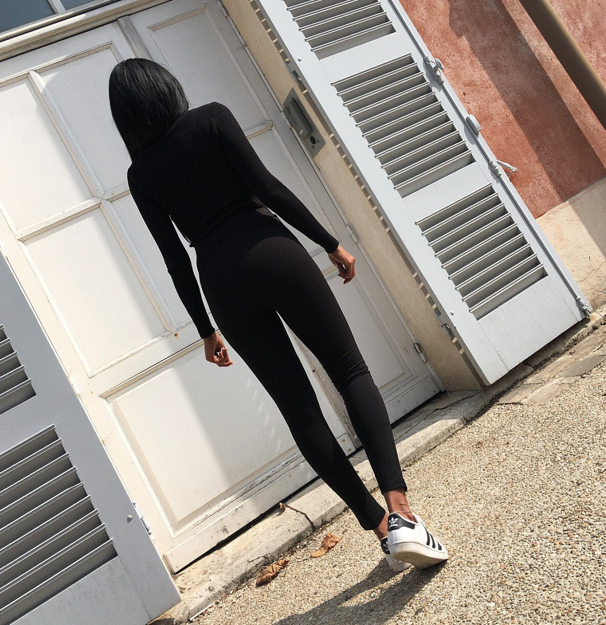 Legging AELYA NOIR TAILLE HAUTE