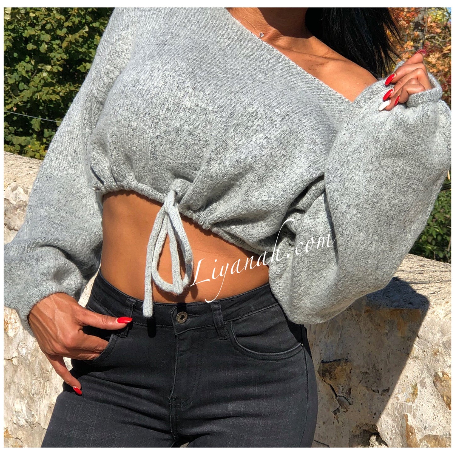 PULL Modèle FARYLA GRIS