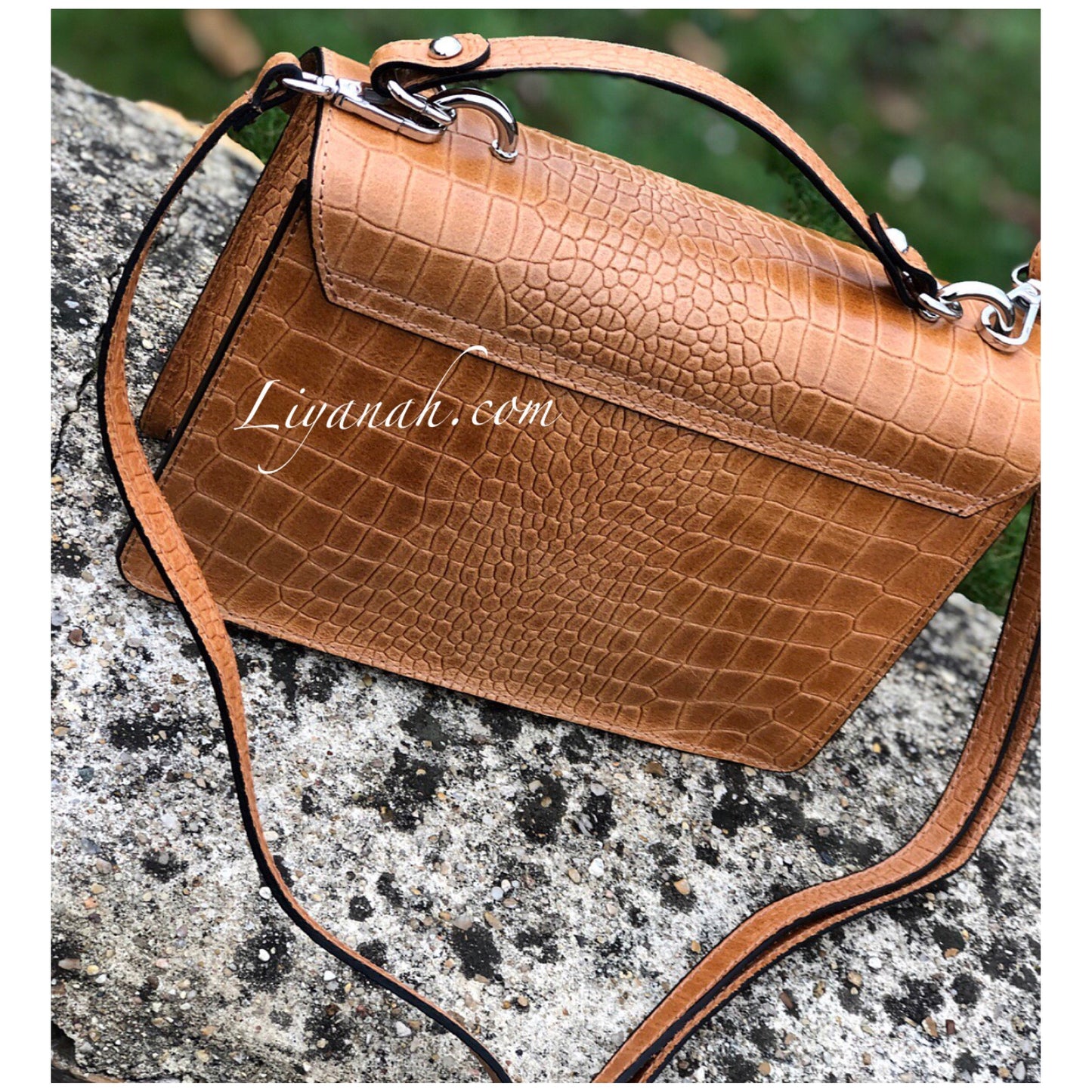 Sac Cuir PETIT Modèle EVYA CAMEL