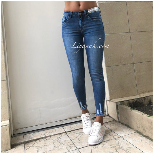 Jean Skinny Modèle JANIG BLUE