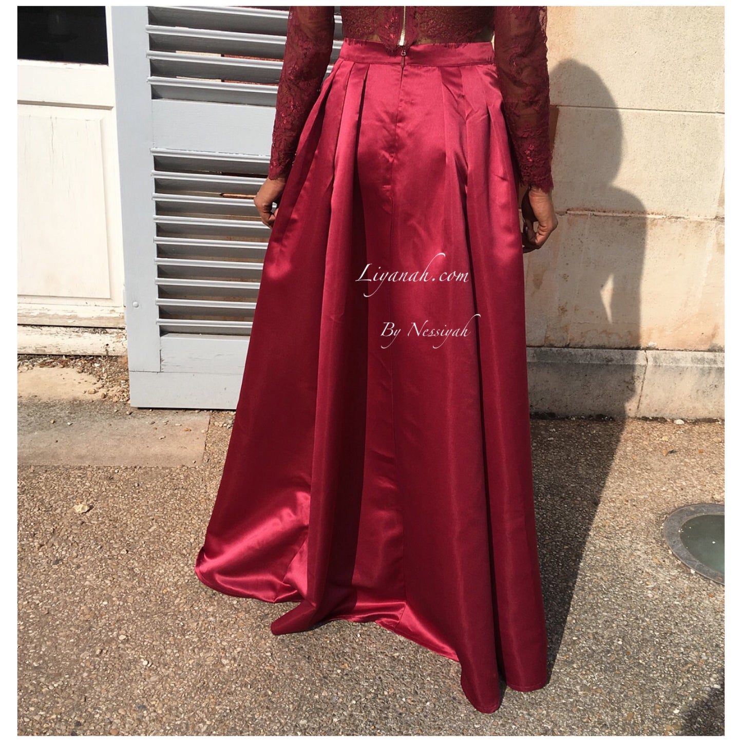 Jupe Princesse Modèle EJA BORDEAUX