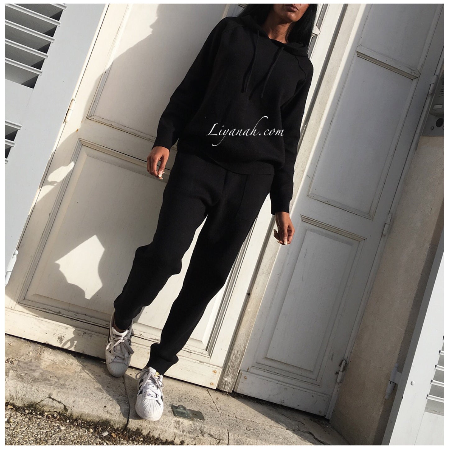 Jogging SAYARA NOIR Pull à capuche + Pantalon