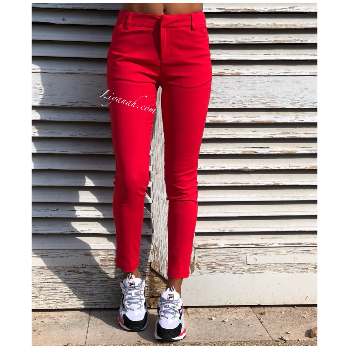 Pantalon Modèle AITA ROUGE