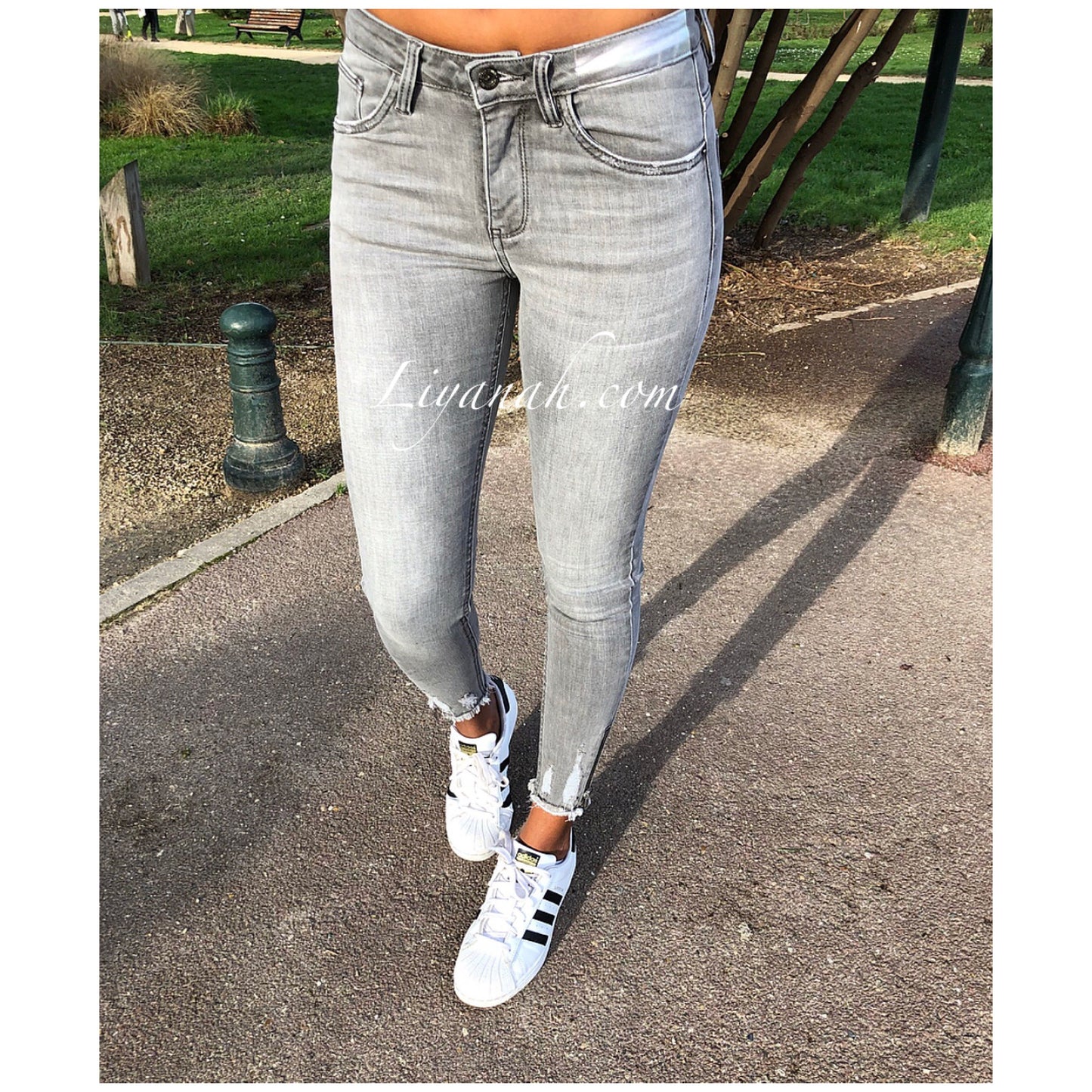 Jean Skinny Modèle JANIG GREY