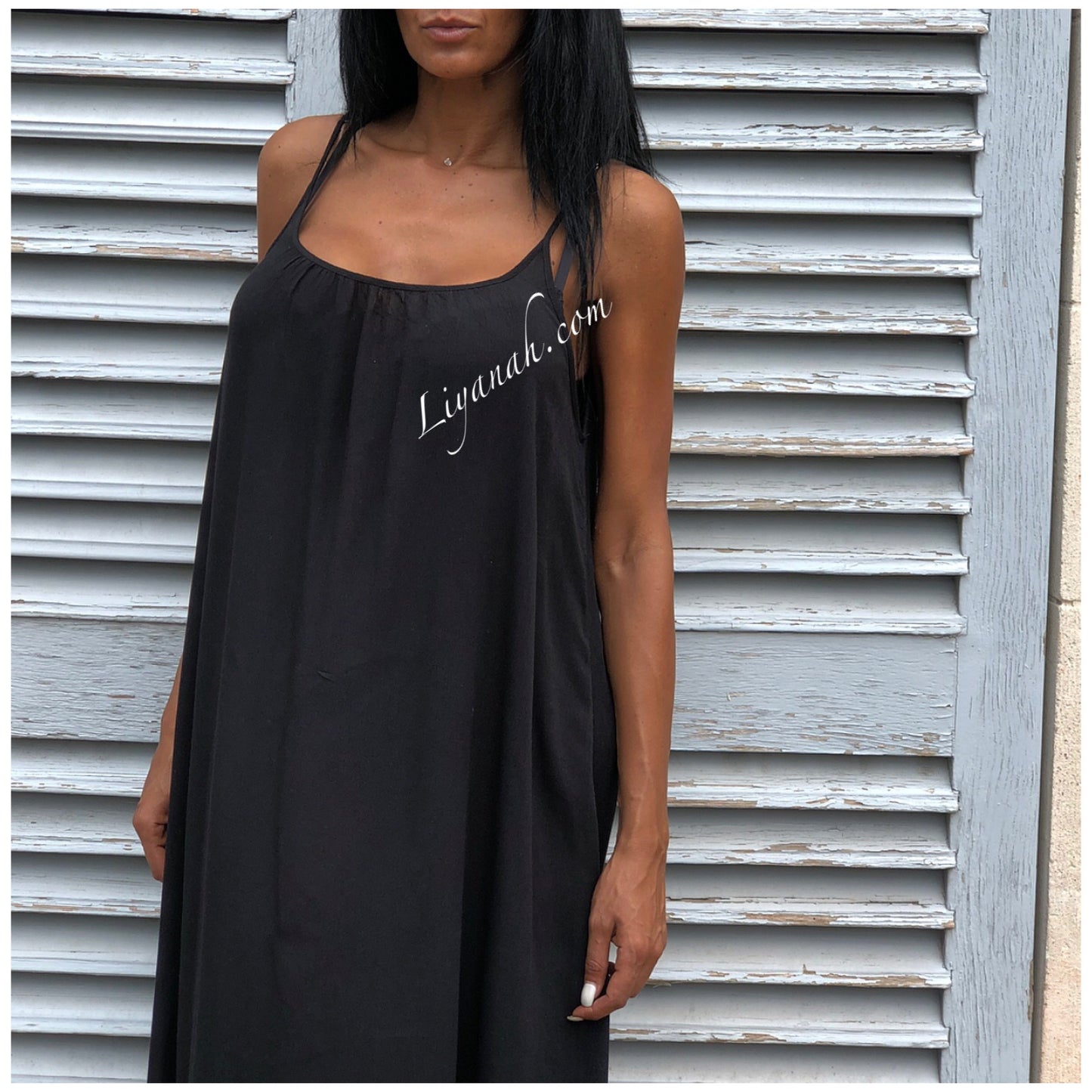 ROBE Longue Modèle BAKA Noir