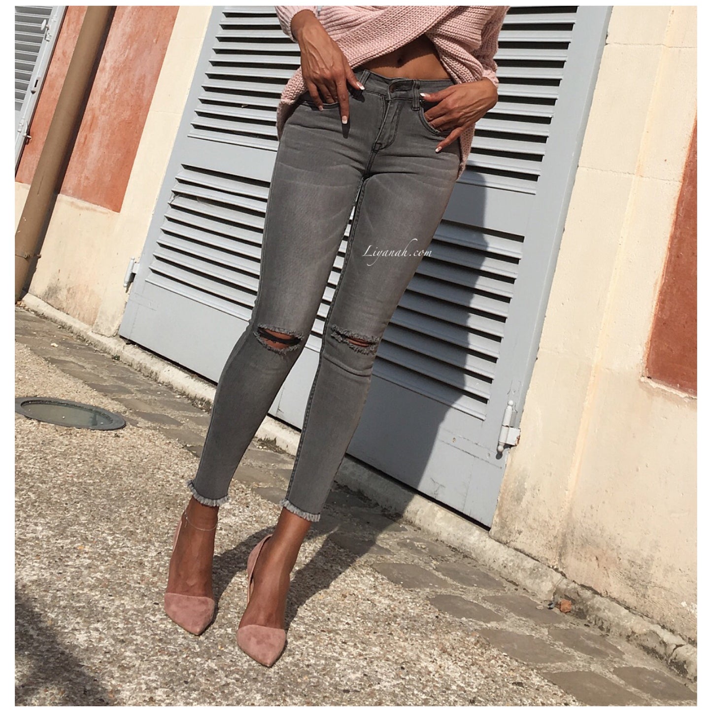 Jean Skinny Modèle CHANYA GRIS