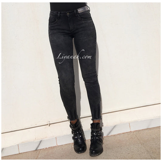 Jean Skinny Modèle JANIG BLACK/GREY