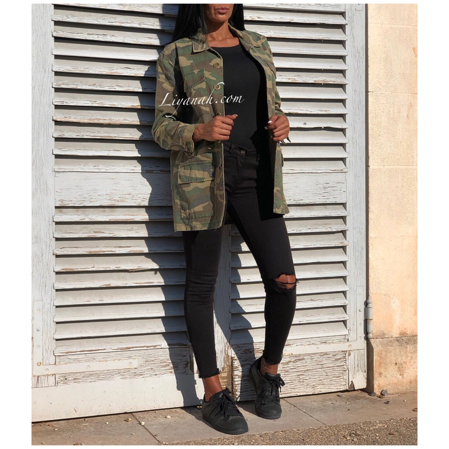 Veste Oversize Modèle ESSIA Military