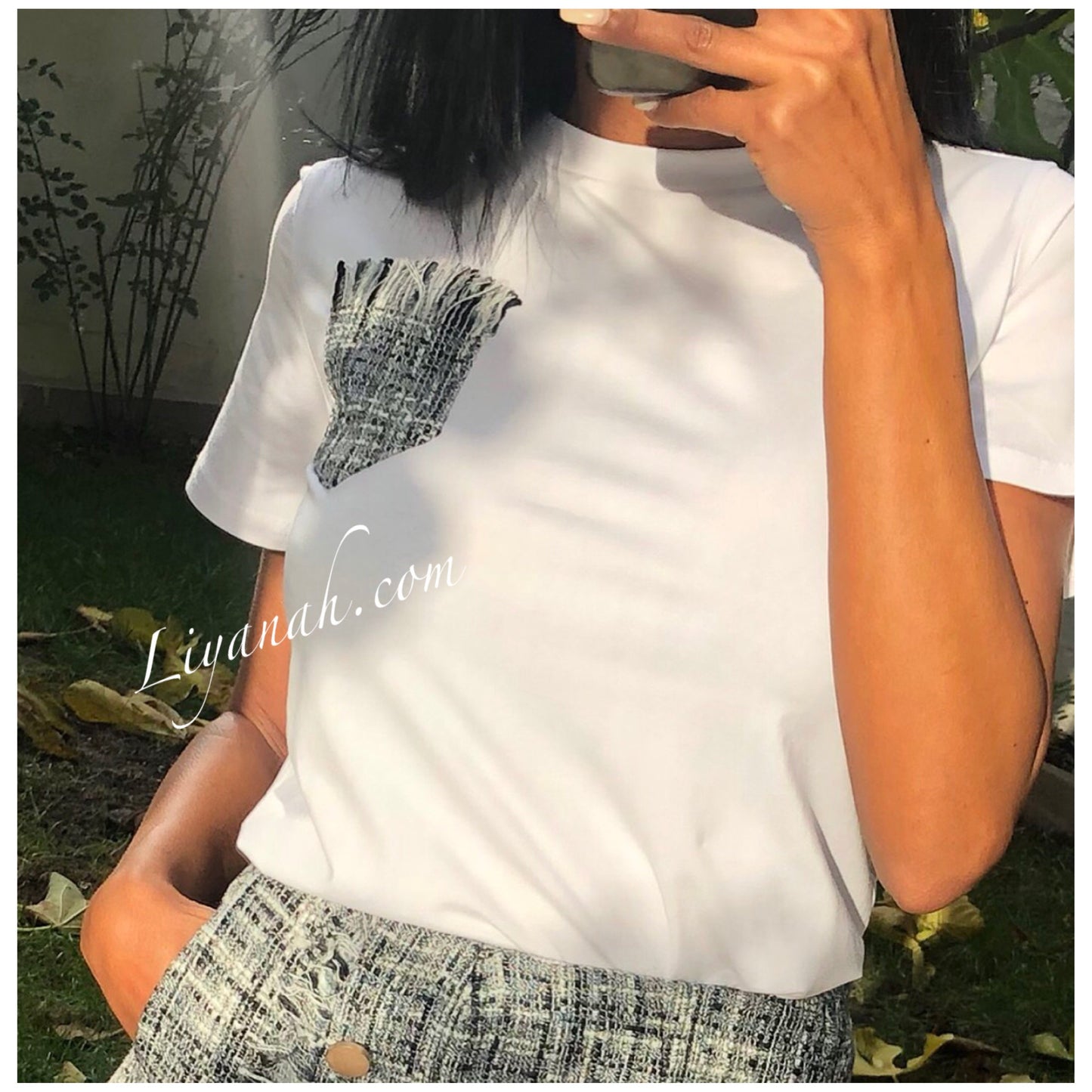 Ensemble T-shirt et Jupe Short Modèle SAKYLA