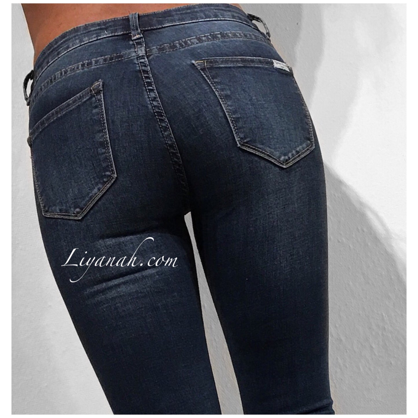 Jean Skinny Modèle KARIA BLUE Taille Basse