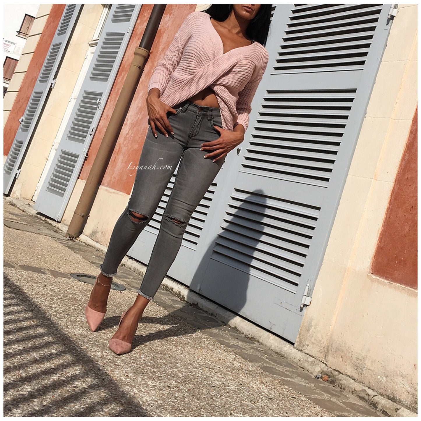 Jean Skinny Modèle CHANYA GRIS