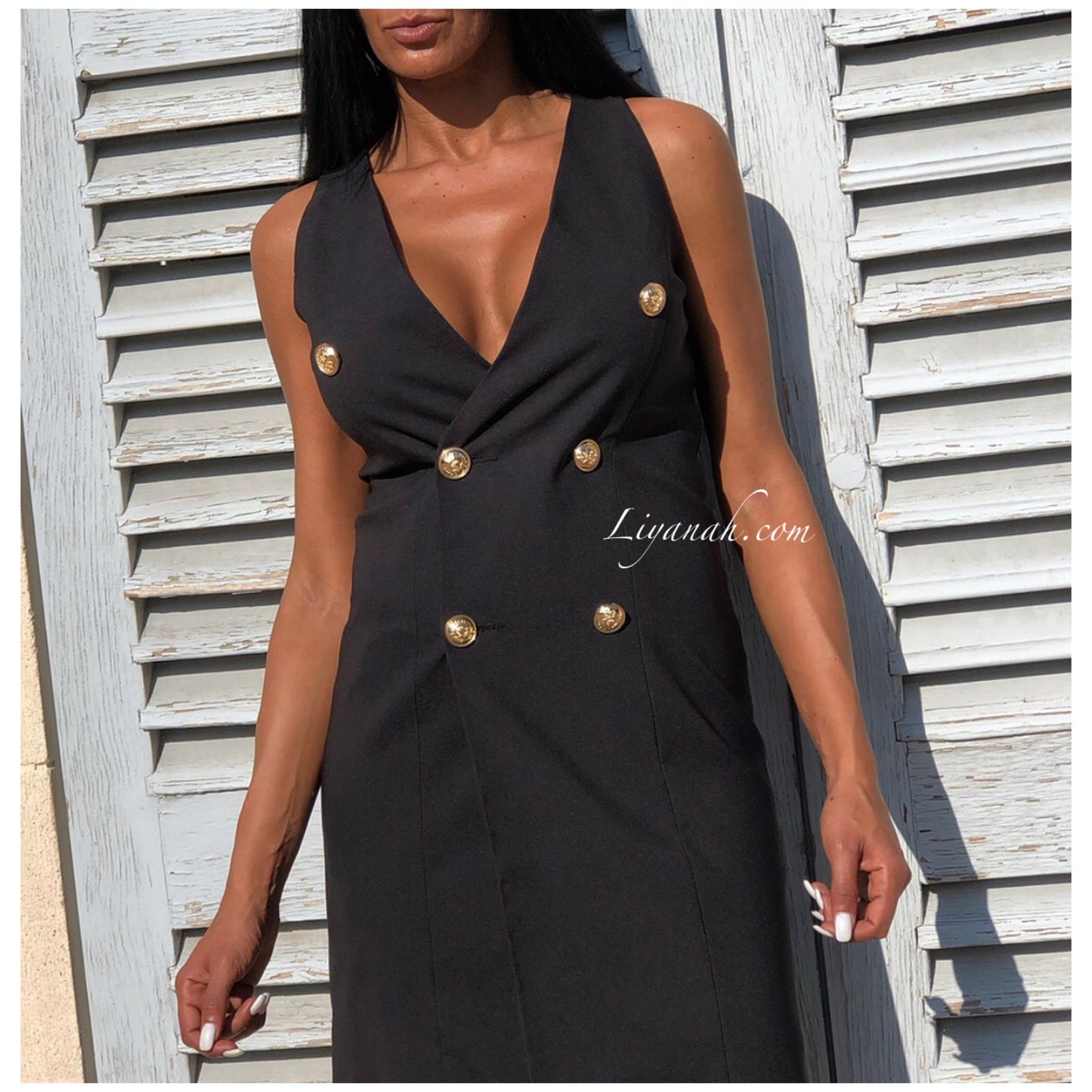 Robe Blazer Modèle VYLMA NOIR