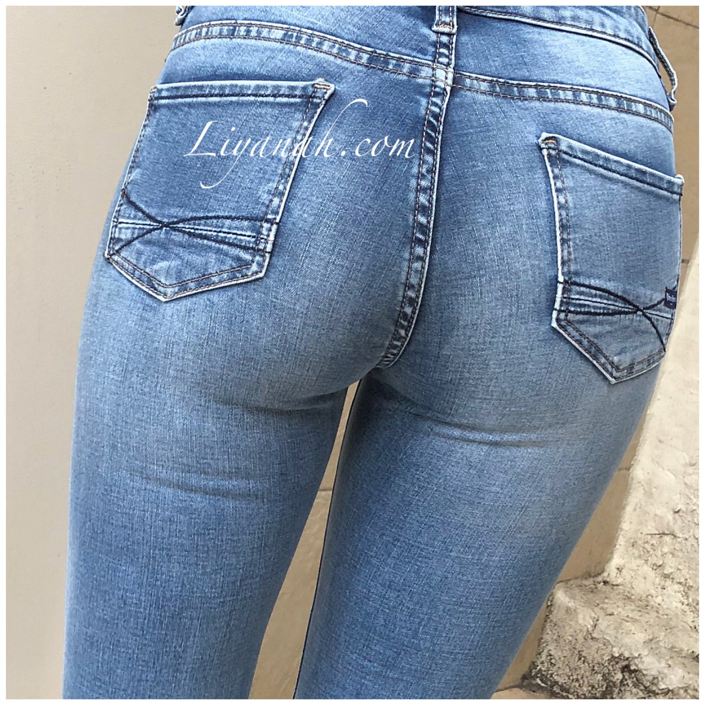 Jean Skinny Modèle CEANE BLUE Taille Basse