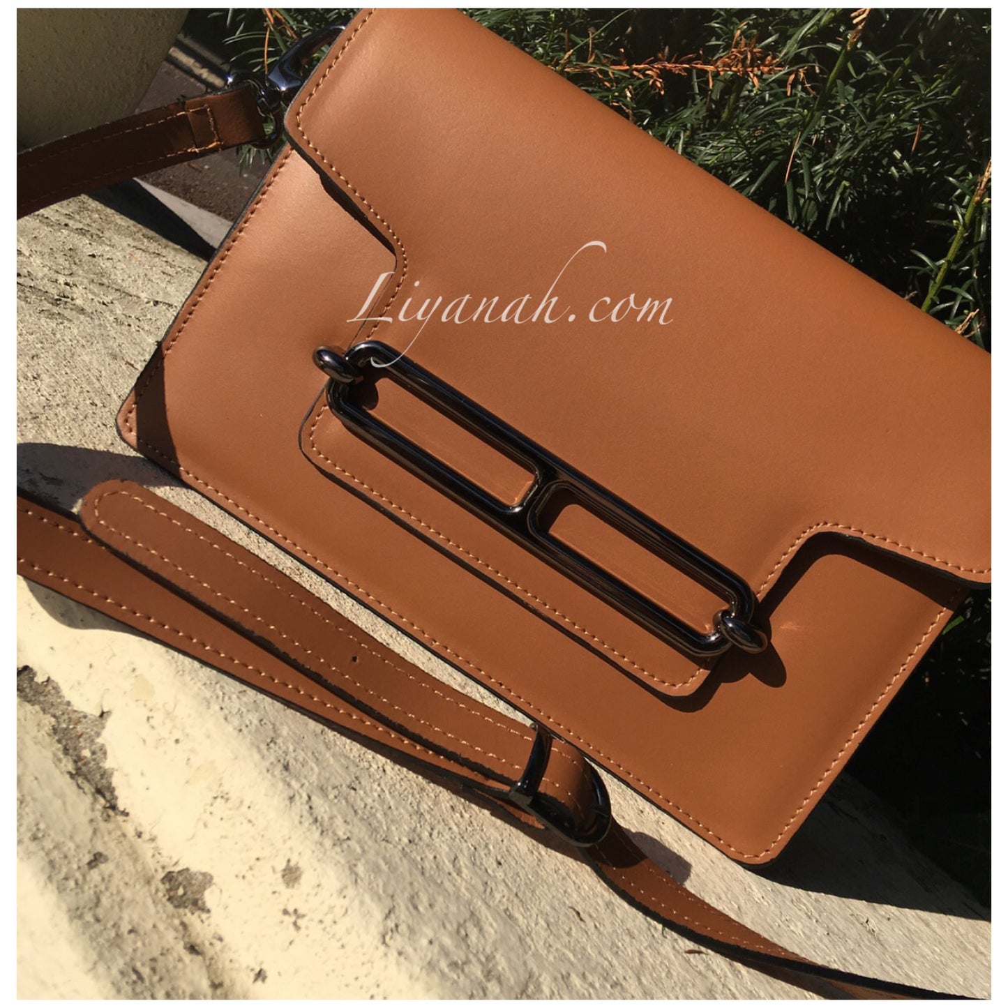 Sac Cuir Modèle EVI CAMEL