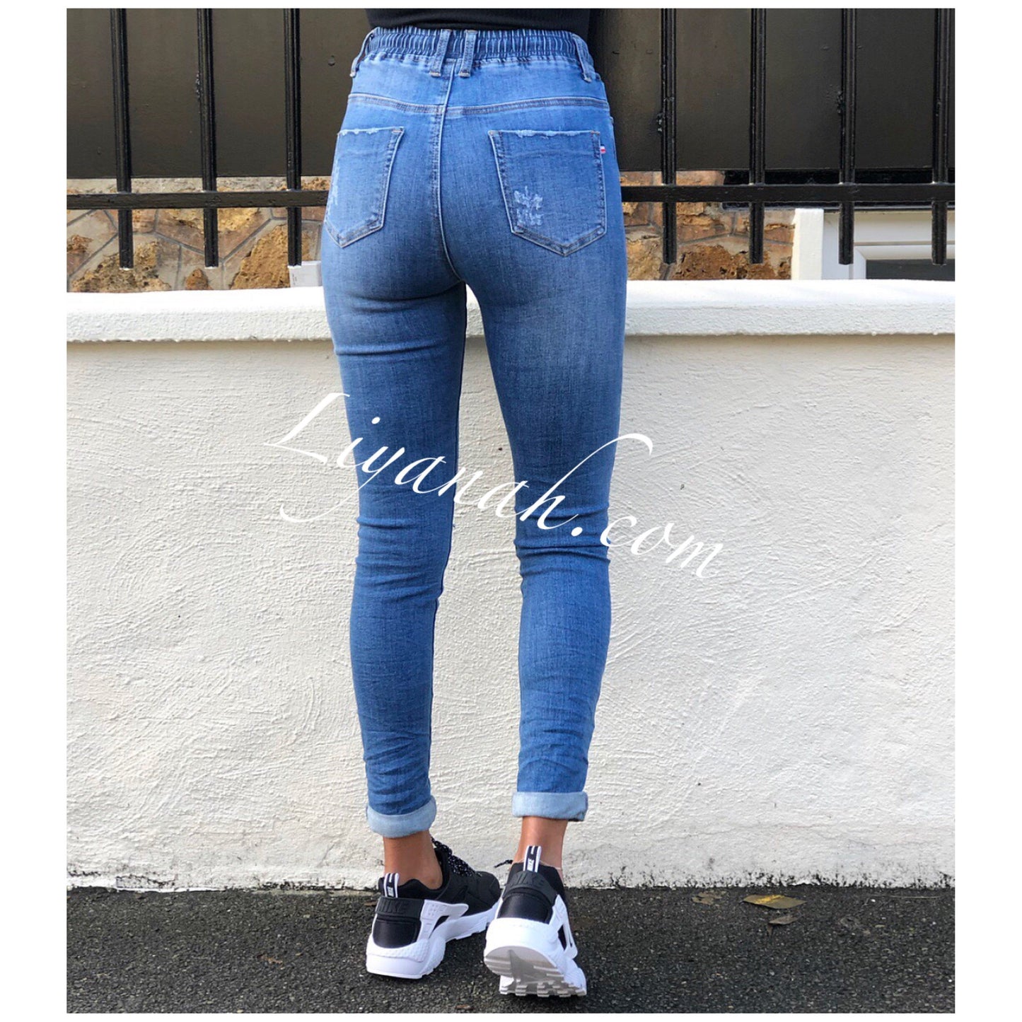 Jean / Jegging Skinny Modèle GAYA BLUE Taille MI-HAUTE