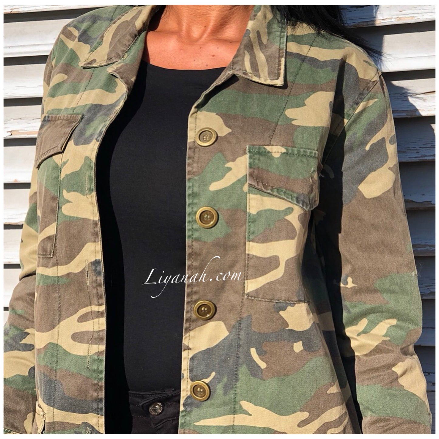 Veste Oversize Modèle ESSIA Military