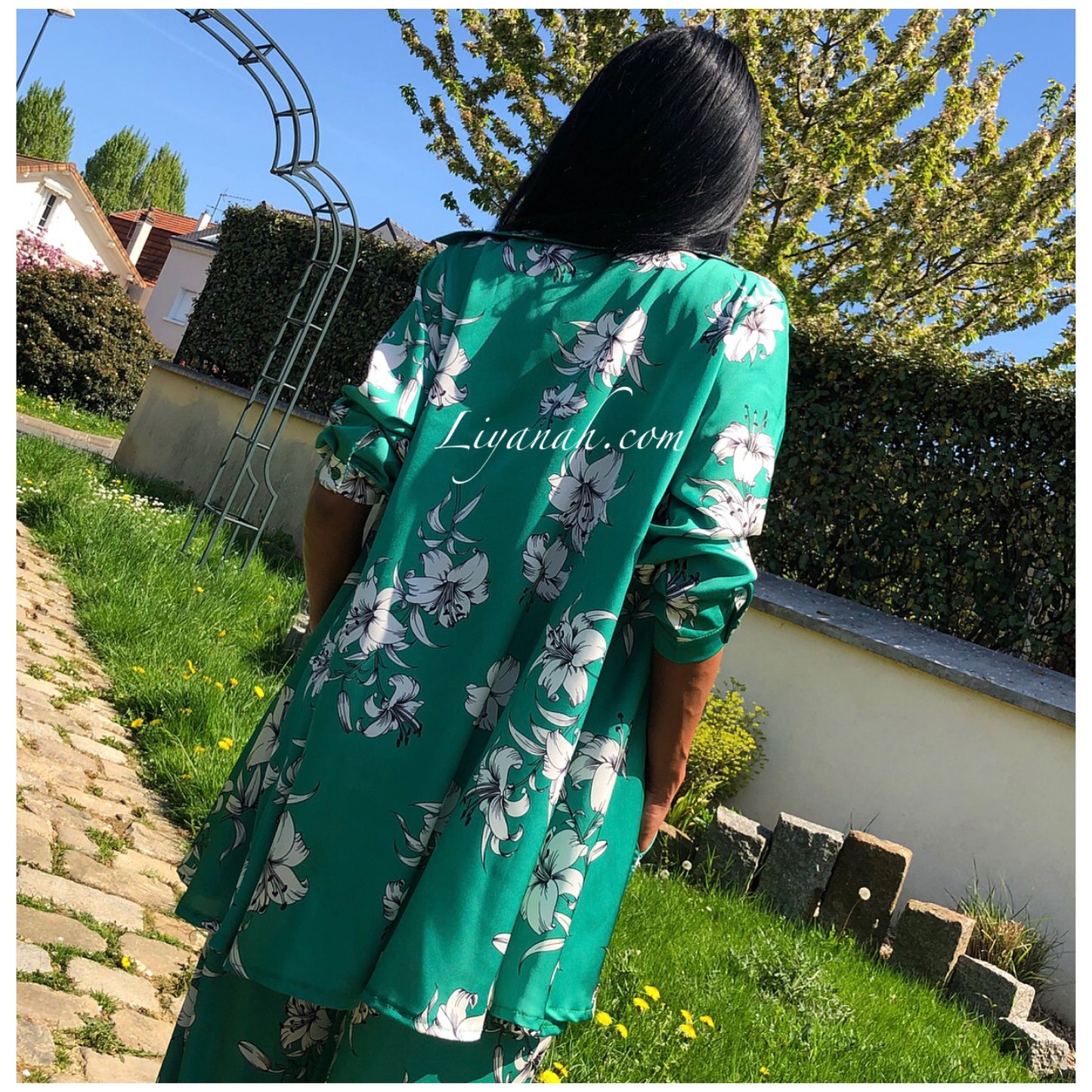 Ensemble Modèle ZYAKA Chemise + Pantalon Vert