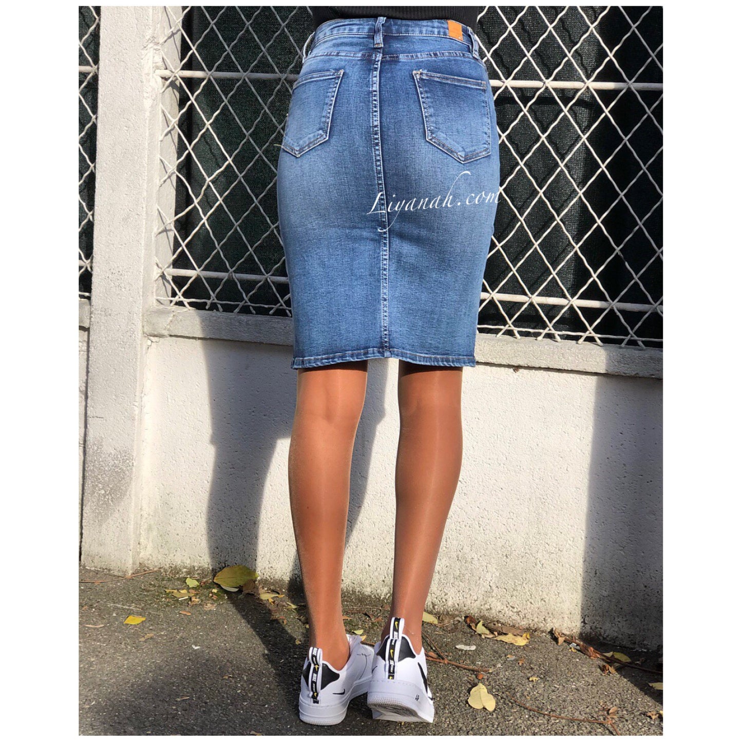 Jupe en Jean Modèle OKYA BLUE