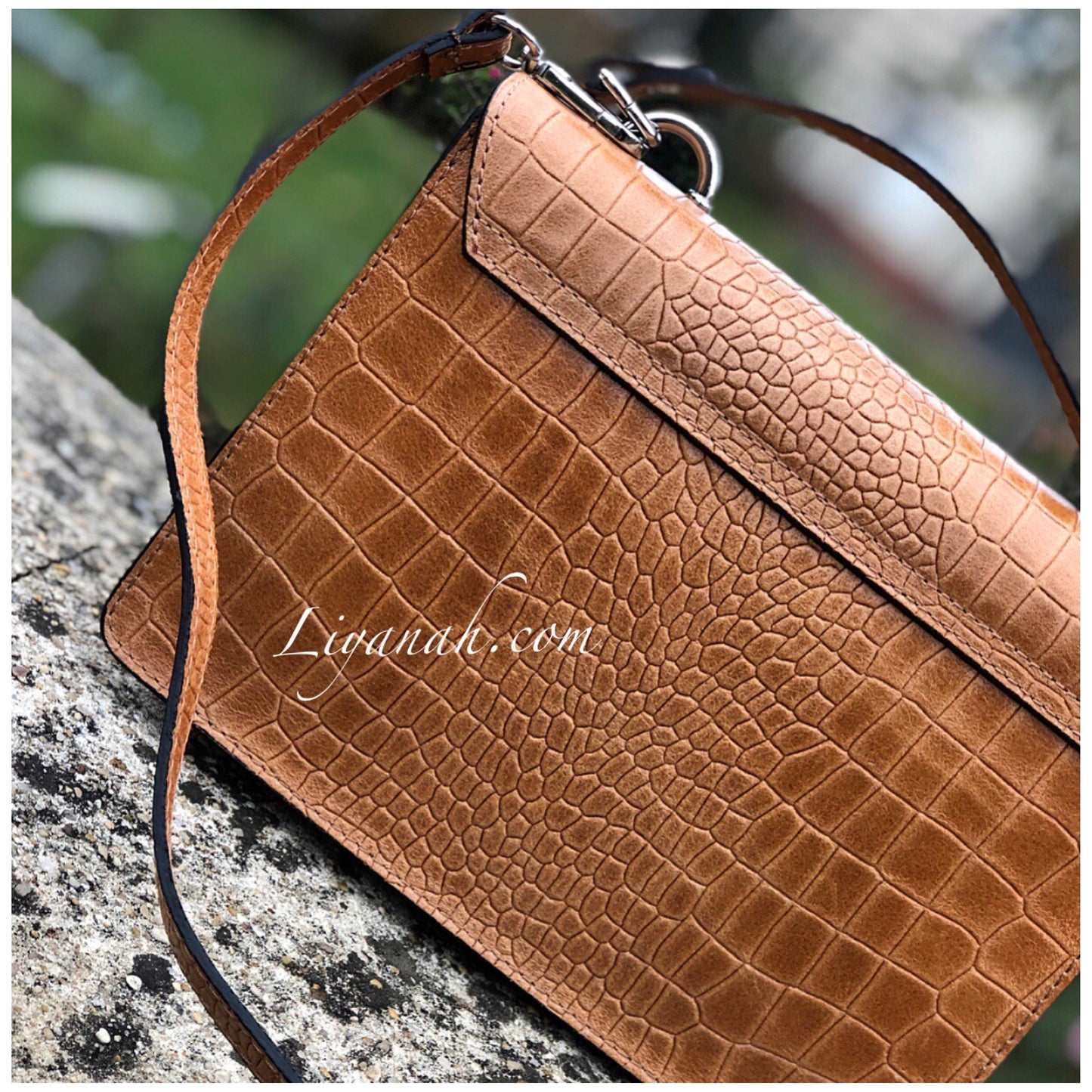 Sac Cuir PETIT Modèle EVYA CAMEL