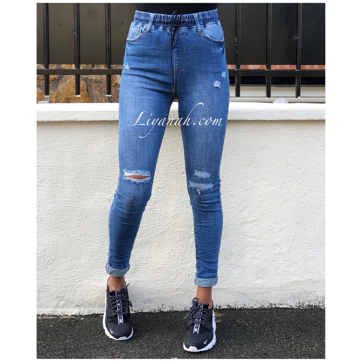 Jean / Jegging Skinny Modèle GAYA BLUE Taille MI-HAUTE