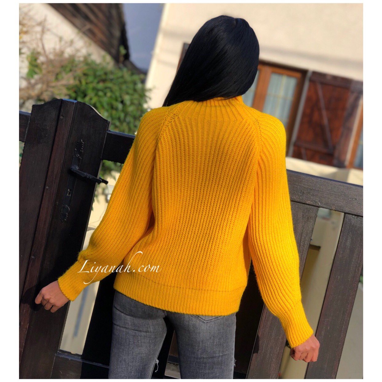 Pull Modèle PAYA JAUNE