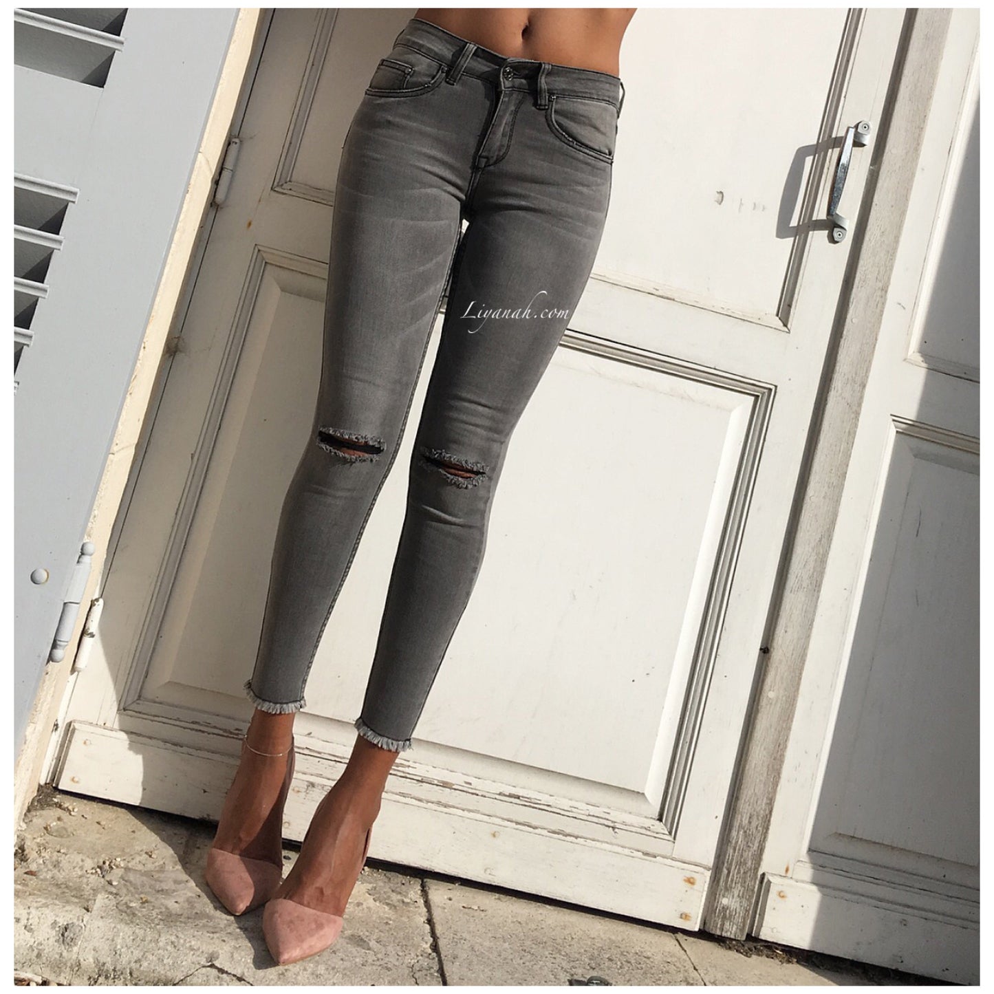 Jean Skinny Modèle CHANYA GRIS