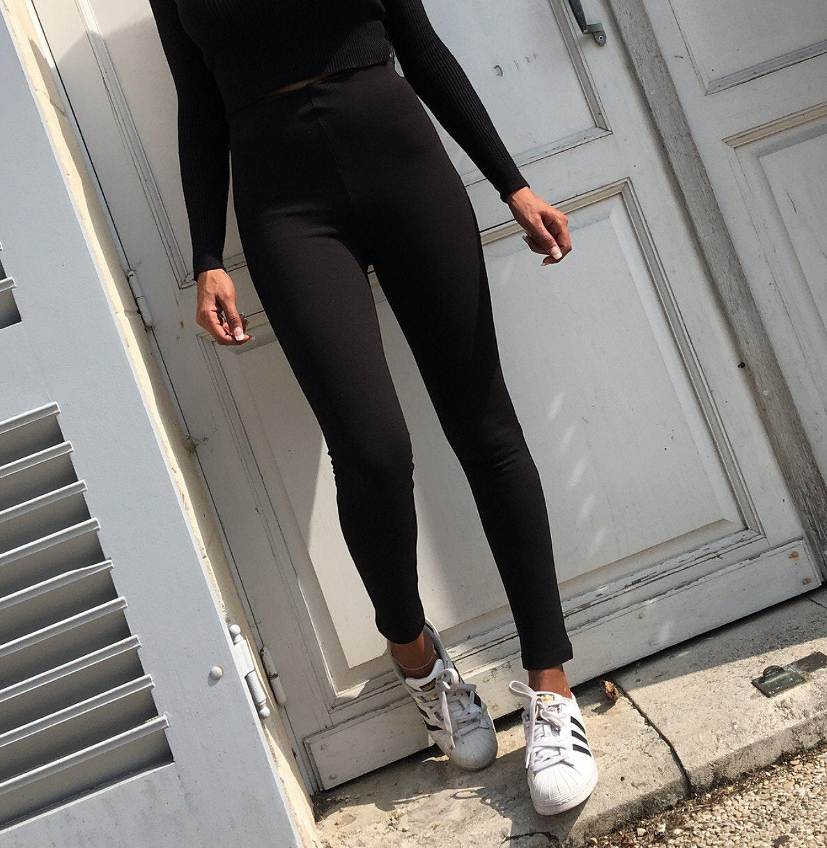 Legging AELYA NOIR TAILLE HAUTE