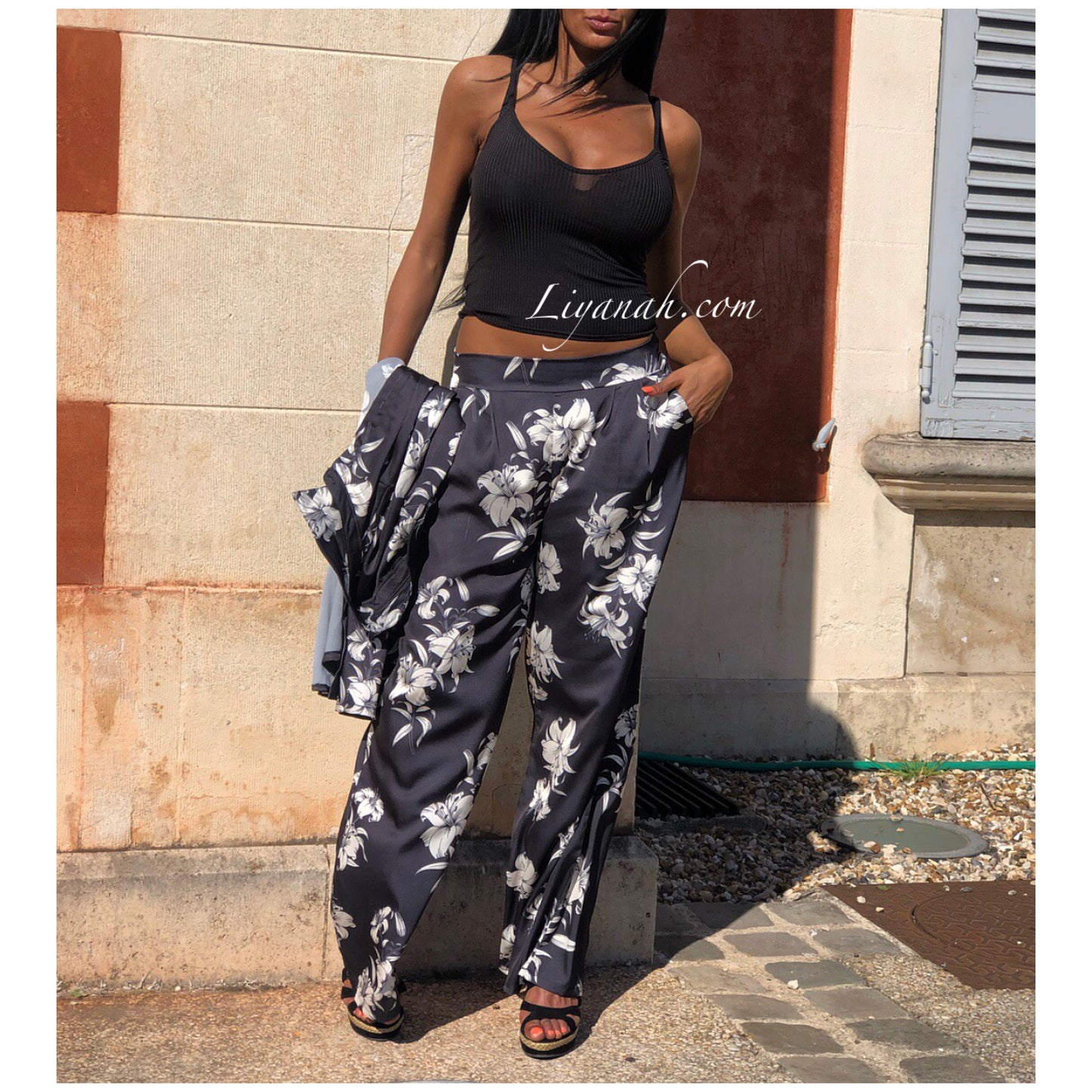 Ensemble Modèle ZYAKA Chemise + Pantalon Noir