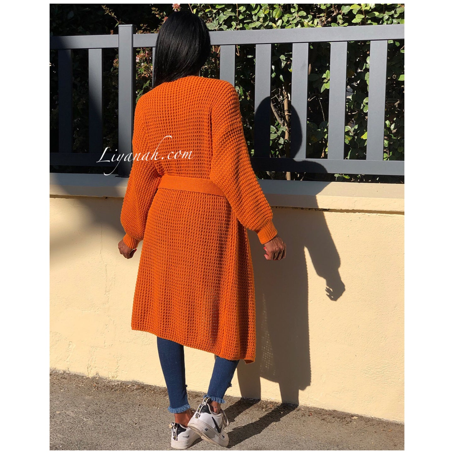 Gilet Modèle LAURA ORANGE