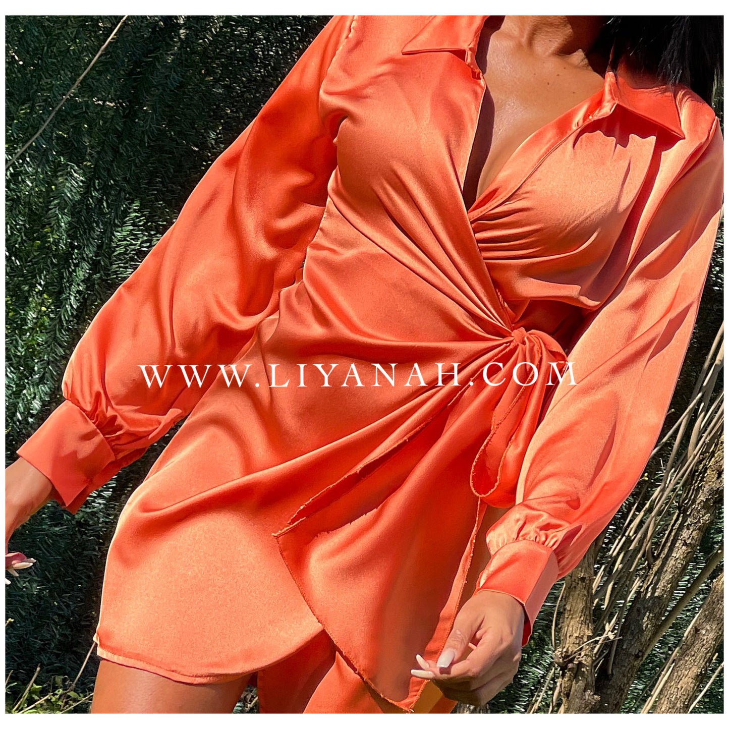 Robe Modèle MALA ORANGE