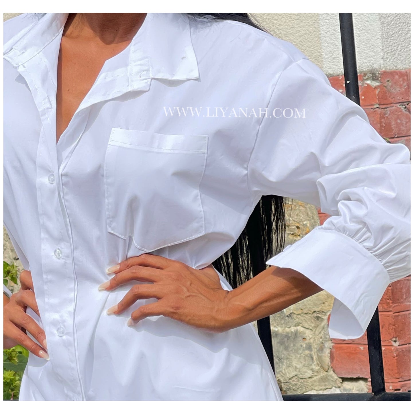 CHEMISE Modèle DIYA Blanc