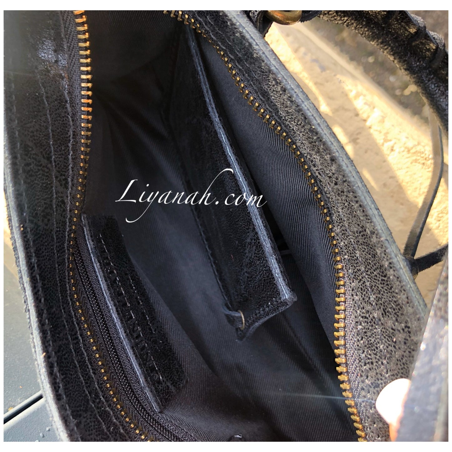 Sac Cuir Modèle PETIT KELYNE NOIR