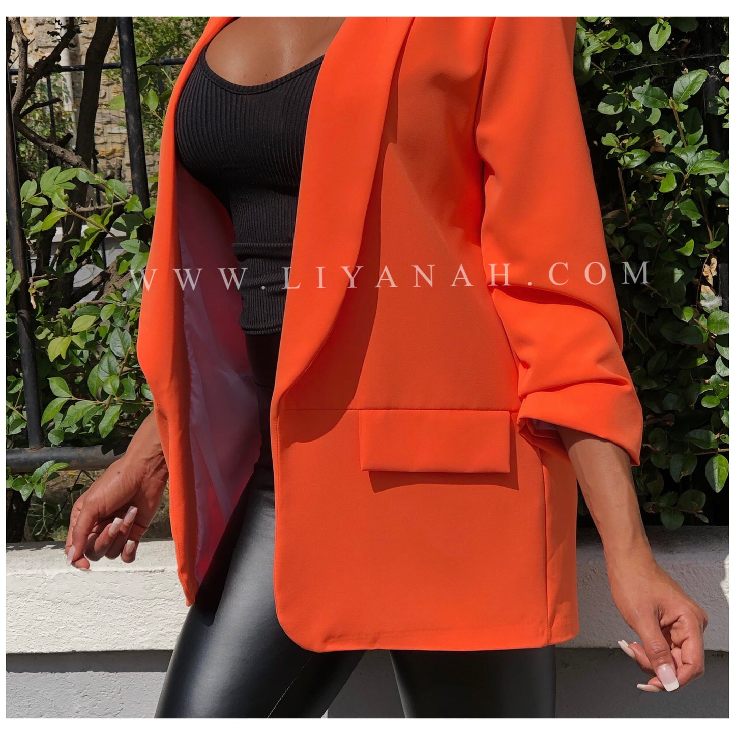 Veste Modèle HARA ORANGE