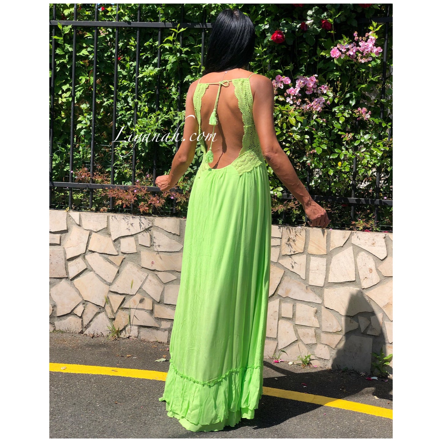 ROBE Modèle YELDA VERT