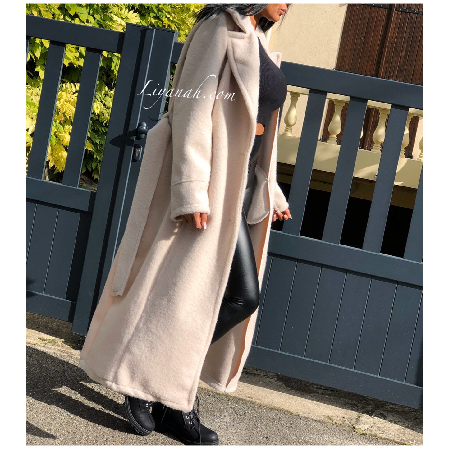 Manteau Long Modèle ALYSEA ÉCRU