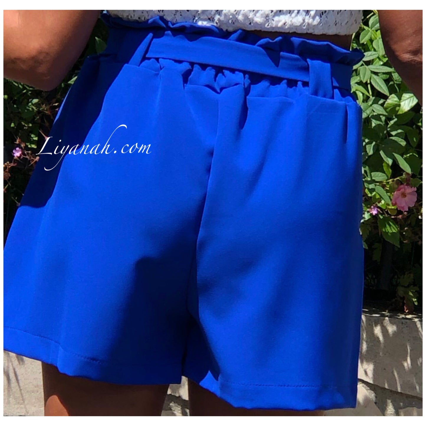 Short Modèle HARA BLEU ÉLECTRIQUE