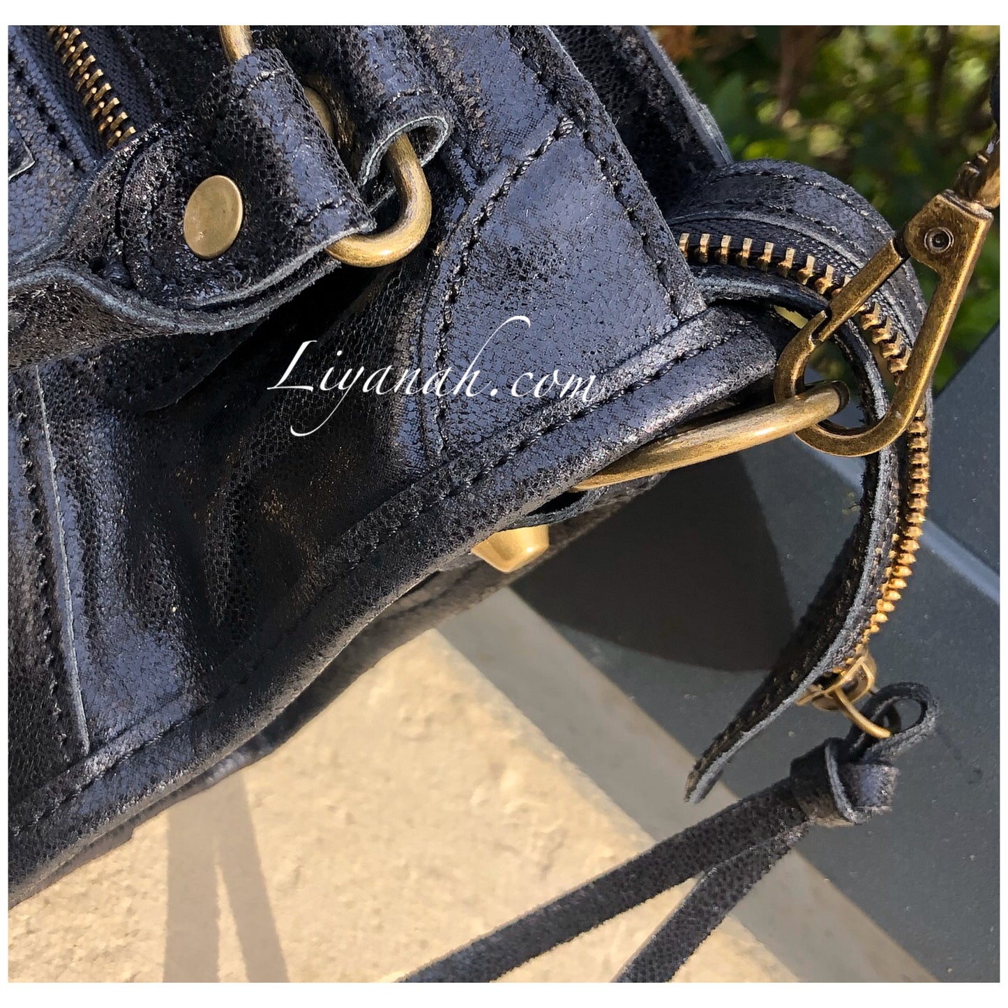 Sac Cuir Modèle PETIT KELYNE NOIR