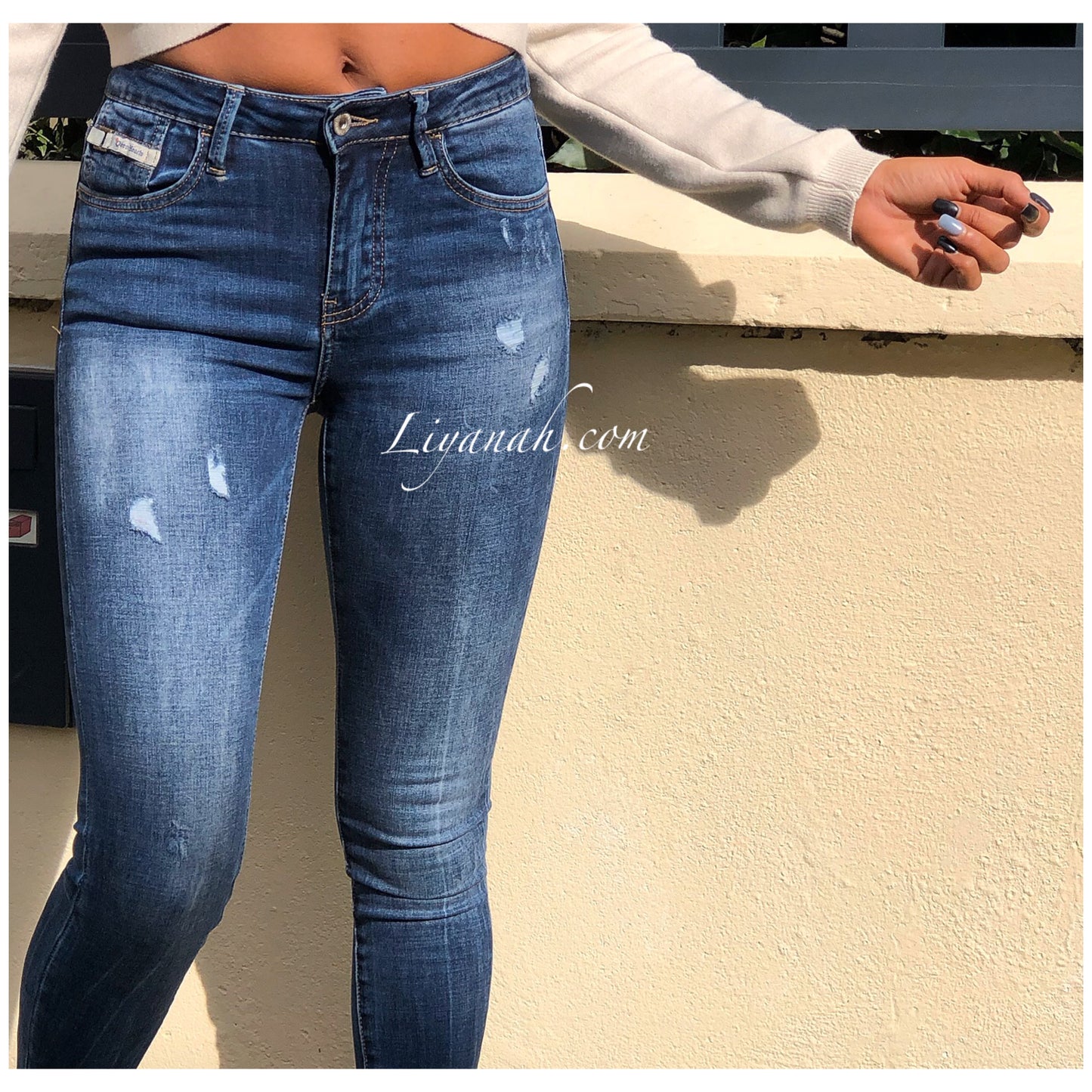 Jean Skinny Modèle CHAYANA BLUE