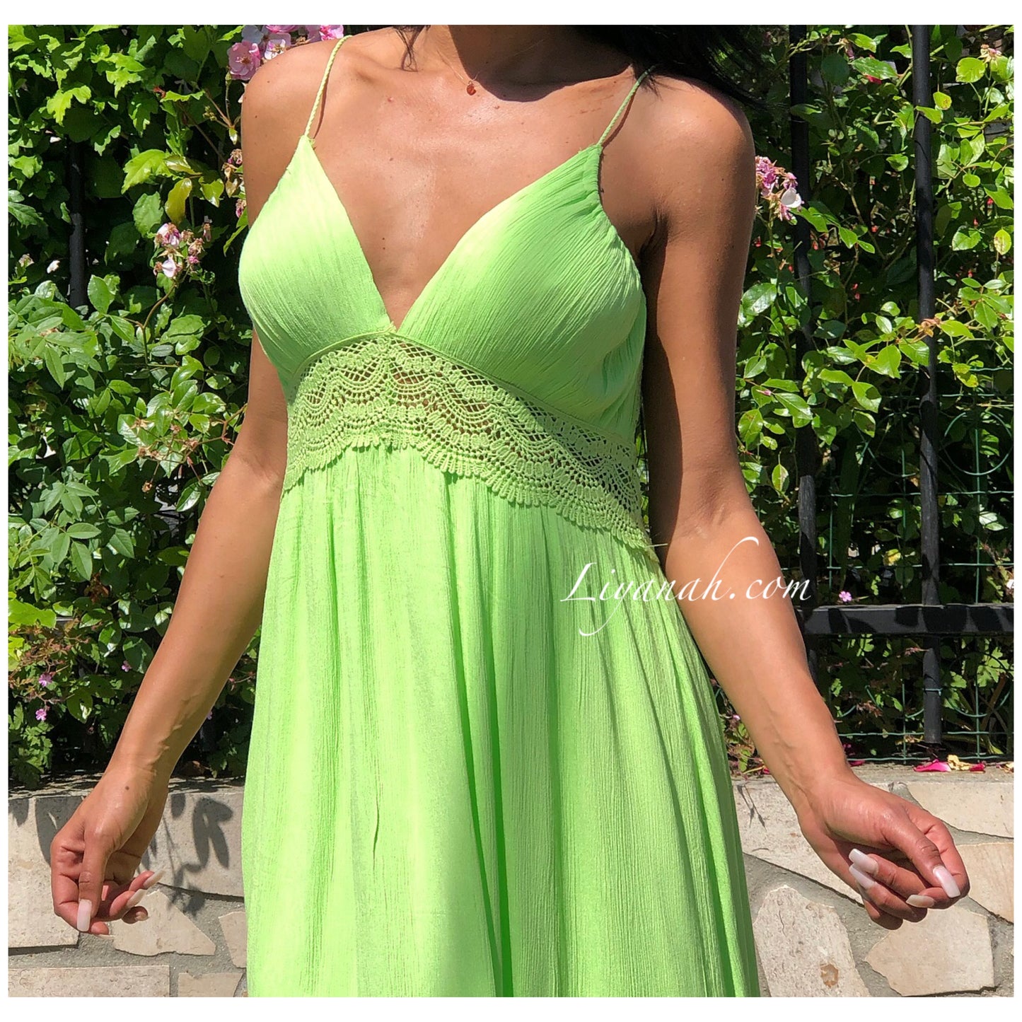 ROBE Modèle YELDA VERT