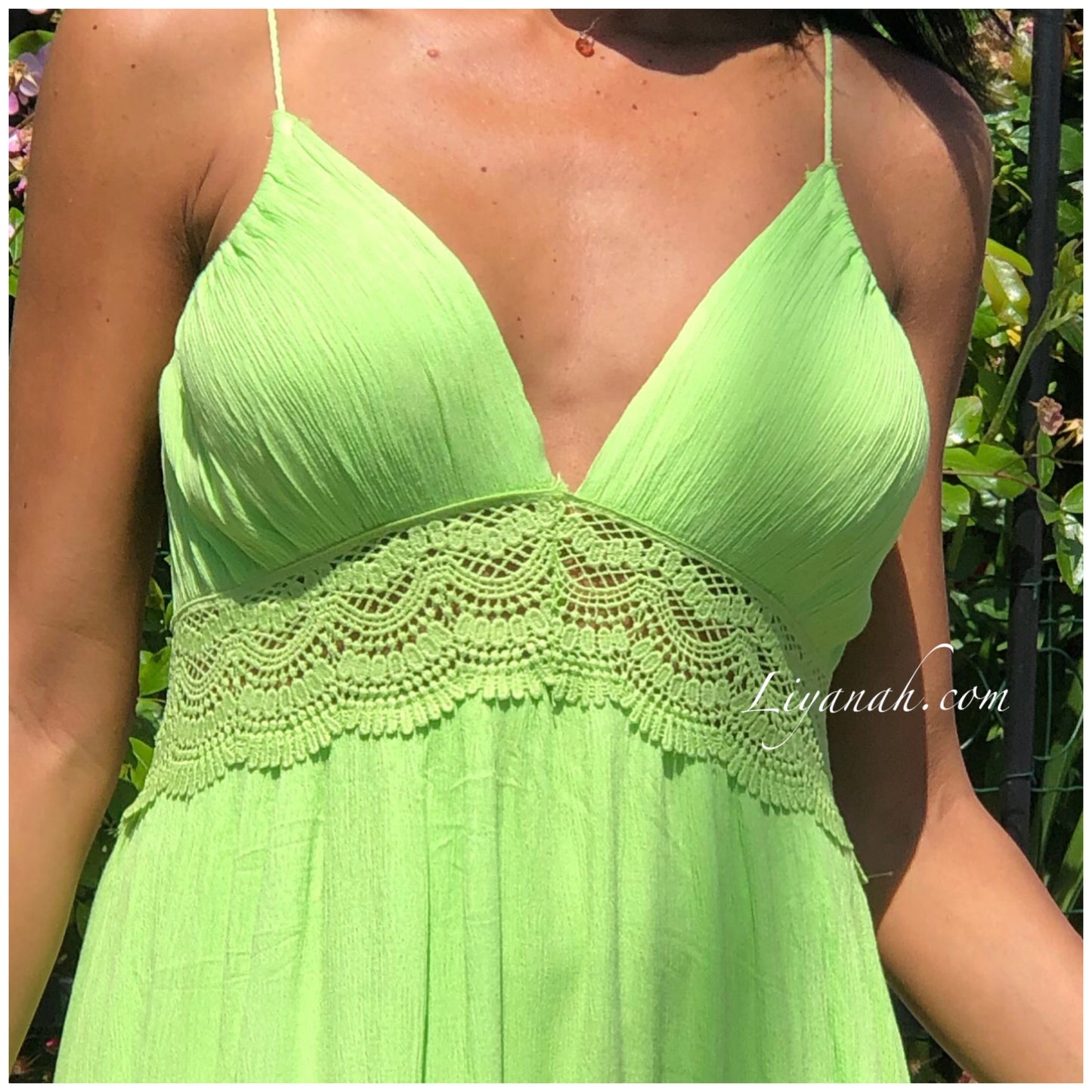 ROBE Modèle YELDA VERT