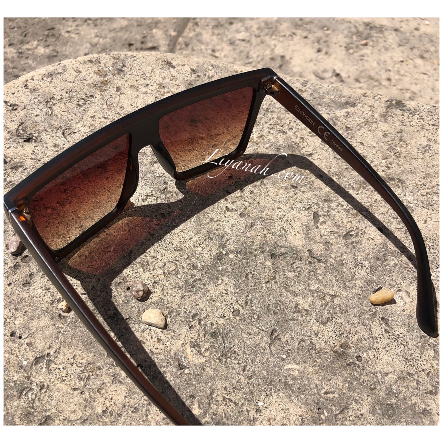 LUNETTES DE SOLEIL Modèle AYEL MARRON